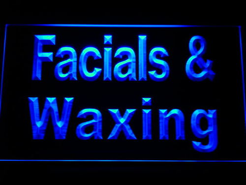 Facials & Waxing Neon Light Sign